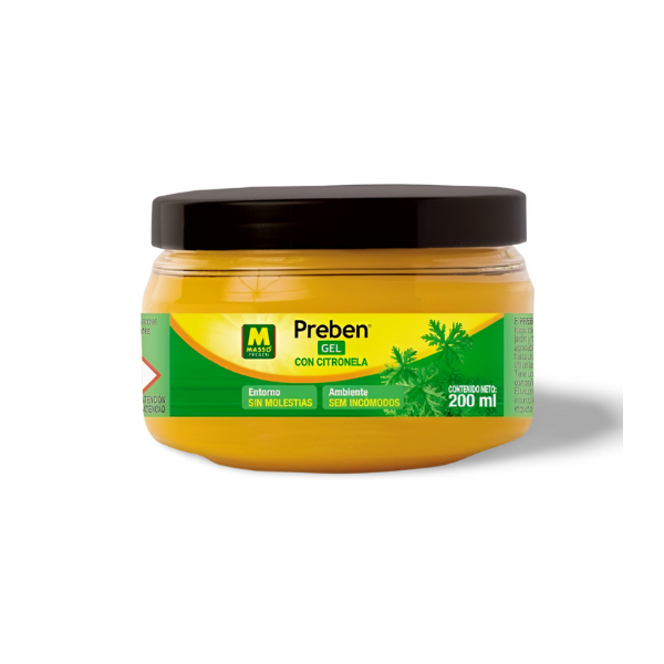 Gel con citronela 200 ml (pack 2 unidades)