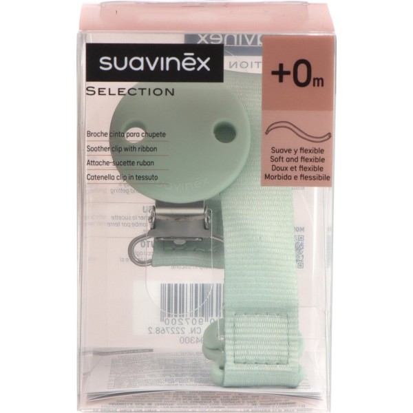 Suavinex Broche con Cadena Liso